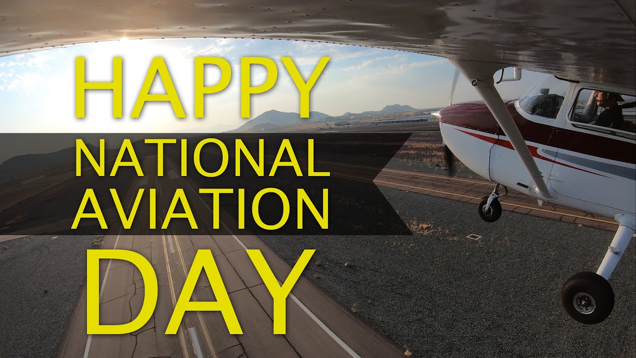 HAPPY NATIONAL AVIATION DAY! Fly With The Guys